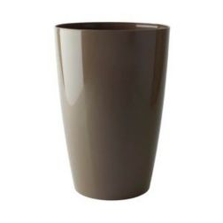 Artevasi Santorini 40/78 cm műanyag kaspó taupe színben