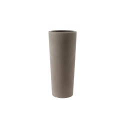 Teraplast Schio Cono Cappuccino műanyag növénytartó 70 cm