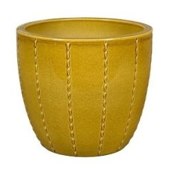 NDT Seoul 10-01T ochre set of 4 kerámia növénytartó szett