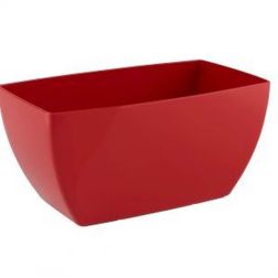 Artevasi Siena Plant Box 30 cm műanyag kaspó red színben