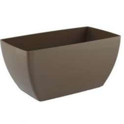 Artevasi Siena Plant Box 40 cm műanyag kaspó taupe színben