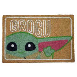 Grogu mintás lábtörlő, 1,5x60x40 cm
