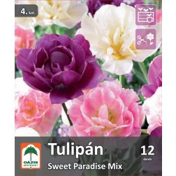 O&aacute;zis Tulipa Sweet Paradise Mix tulip&aacute;n vir&aacute;ghagyma &ouml;ssze&aacute;ll&iacute;t&aacute;s 12 db