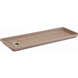 Elho Barcelona trough saucer 50 cm taupe színű ládához, műanyag alátét