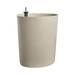Elho Eden Aquacare közepes műanyag kaspó taupe színben 40 cm