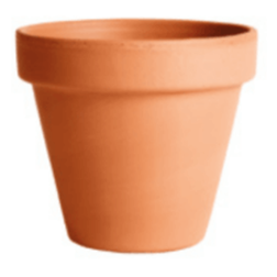 Degrea Vaso agyagcserép 43 cm