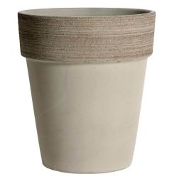 Degrea Vaso Alto Vulcano Graffiata agyagcserép