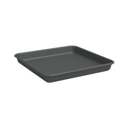 Artevasi Venezia Square Saucer Anthracite műanyag alátét 30 cm