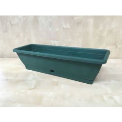 Il-pe zöld virágláda tálcával, 60 cm