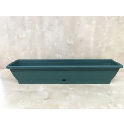 Il-pe zöld virágláda tálcával, 80 cm