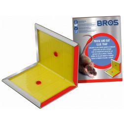 Bros Egérfogó ragasztós lap mogyoró aromával