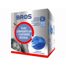 Bros Szúnyogirtó elektromos kész.+10db lapka