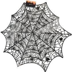 Műanyag pókhálós tányéralátét, 50 cm