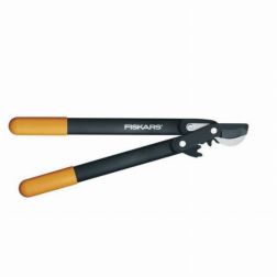 Fiskars Powergear műanyag fogaskerekes &aacute;gv&aacute;g&oacute;, horgos peng&eacute;vel L70
