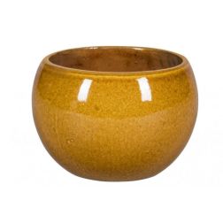 NDT Shanghai 1-01T ochre set of 4 kerámia növénytartó szett