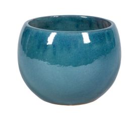 NDT Shanghai 1-01DB DMG blue set of 4 kerámia növénytartó szett