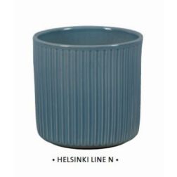NDT Helsinki Line N Dark Jade kerámia kaspó 13 cm