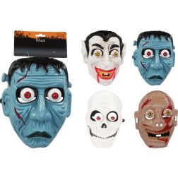 Halloween maszk, 25x19.5 cm, több változatban