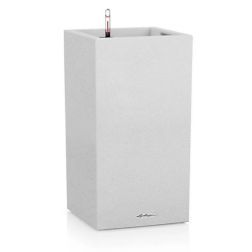 Lechuza CANTO Stone Quarzwhite High Magas műanyag növénytartó 30 cm