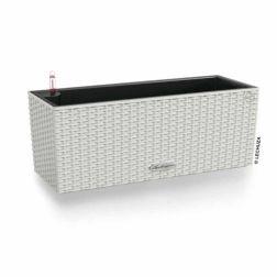 Lechuza BALCONERA Cottage 40 cm műanyag balkonláda light grey