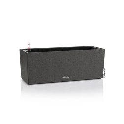 Lechuza BALCONERA Stone 40 cm műanyag balkonláda graphite black