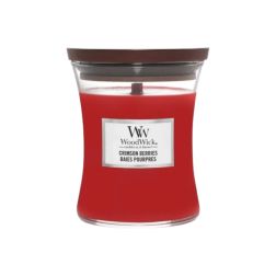 WoodWick Crimson Berries kicsi üveg illatgyertya