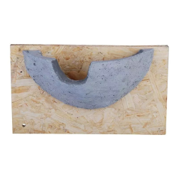 Esschert Design szürke beton mű fecskefészek 14,7x24,2x9,1 cm molnárfecskéknek
