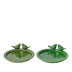 Porcelán madáretető 22x7 cm, több változatban
