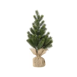 Zöld mini dekorfenyő, Ø 20 cm; magasság: 50 cm