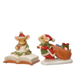 Műgyanta egérfigura, hossz: 8,5 cm; szélesség: 12,5 cm; magasság: 12,5 cm, több változatban