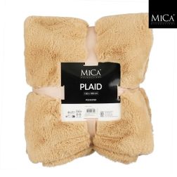 Alaska bézs polártakaró, hossz: 180; szélesség: 130 cm