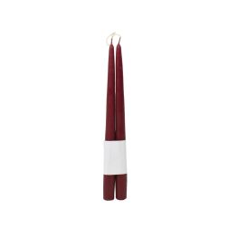 Bordó paraffin szálgyertya, Ø 2,2 cm; magasság: 32 cm