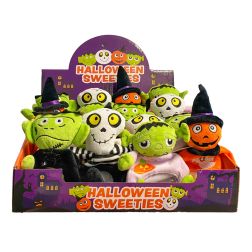Halloween pl&uuml;ssfigura &eacute;dess&eacute;ggel, t&ouml;bb v&aacute;ltozatban