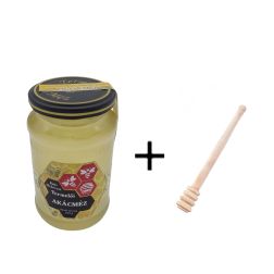 Termelői akácméz csurgatóval