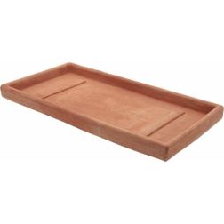 AnticoMestiere Sottocasetta Rettangolare agyagláda alátét 40 cm