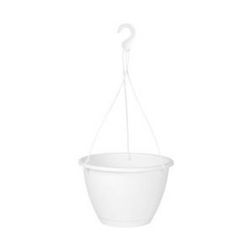 Artevasi Algarve Hanging basket 25 cm műanyag kaspó white színben