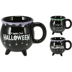Lábas kerámia Halloween bögre, több változatban