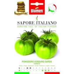 Blumen Zöld szardíniai paradicsom HIBRID vetőmag– Solanum lycopersicum L. F1– SZARDÍNIA régió