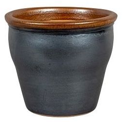 NDT Corleto 1-01MT metallic set of 3 kerámia növénytartó szett