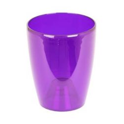 Artevasi Fiji Orchid Pot 12,5 cm műanyag orchidea kaspó purple transparent színben