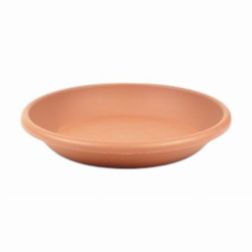 Műanyag kör alakú alátét terrakotta színben, 68 cm