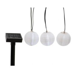 Lumineo LED egyszínű függő fényérzékelős szolár lámpasor