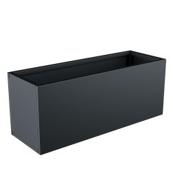 Nívó Lineo virágláda L, Antracit színben 100x35x40 cm