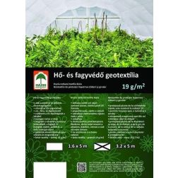 O&aacute;zis Hő- &eacute;s fagyv&eacute;dő geotext&iacute;lia 3,2x5 m, 19g/nm, 16 nm
