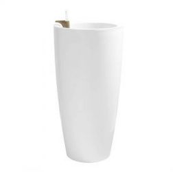 Artevasi Santorini Self Watering System 40/78 cm önöntöző műanyag kaspó white színben