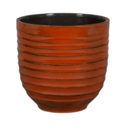NDT Seia 1-01RD Red Brown kerámia kaspó 15 cm