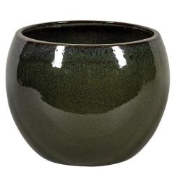 NDT Shanghai 1-01DA drip green set of 4 kerámia növénytartó szett